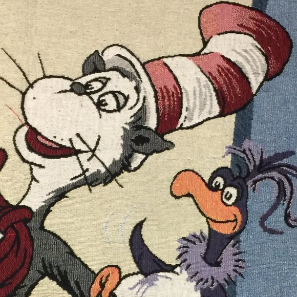 Dr. Seuss The Cat In The Hat Throw - Picture 5 of 7